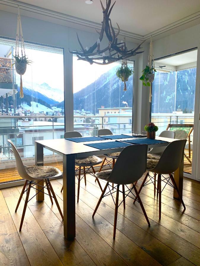 Apartment Bellania Davos Esterno foto