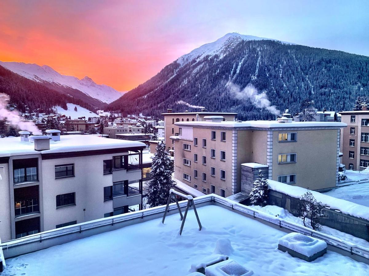 Apartment Bellania Davos Esterno foto